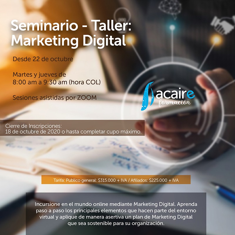 Seminario Taller Marketing Digital 